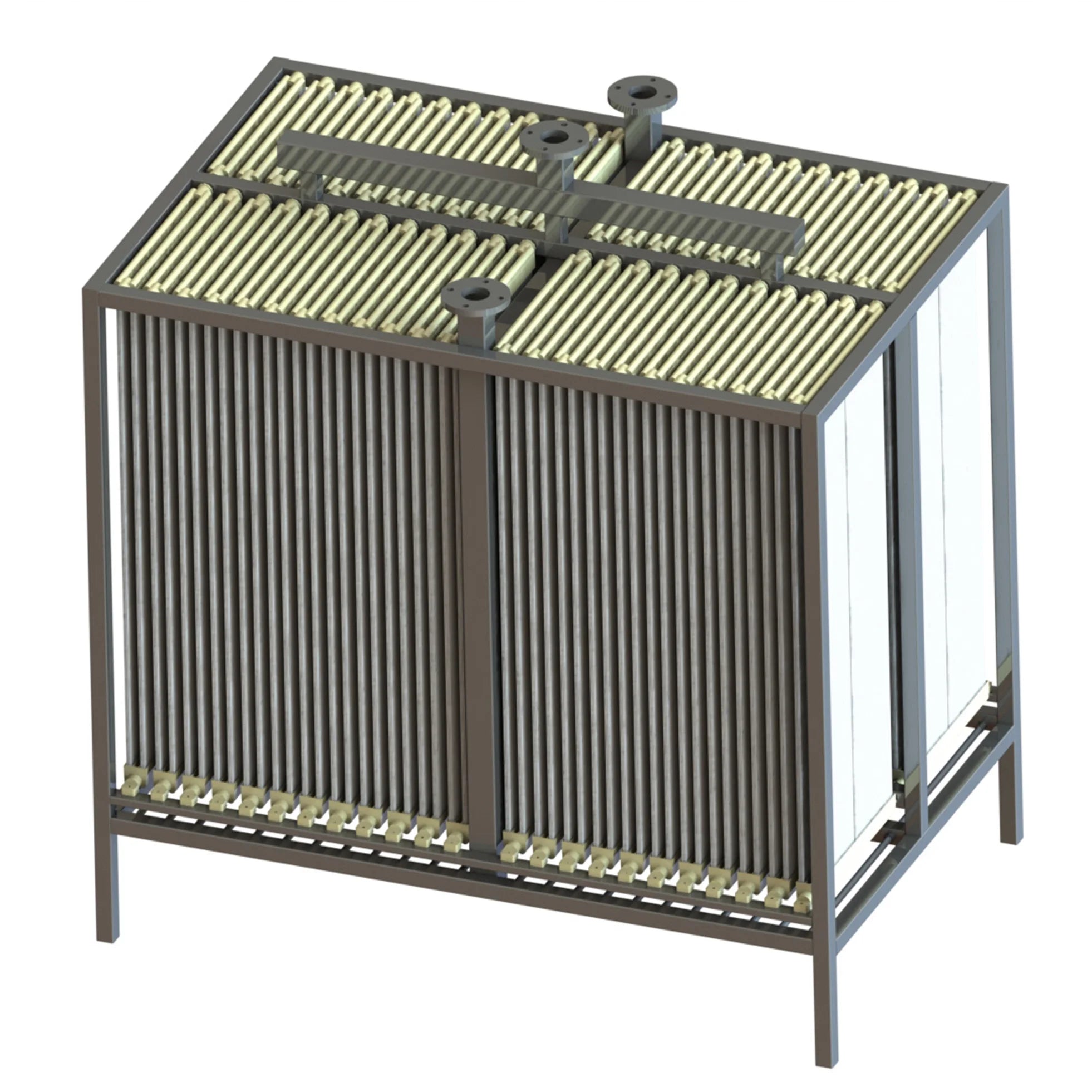 JF Pvdf Hollow Fiber Ultrafiltration Membrane Stainless Steel Uf Mbr Water Purifier Module for Sewage