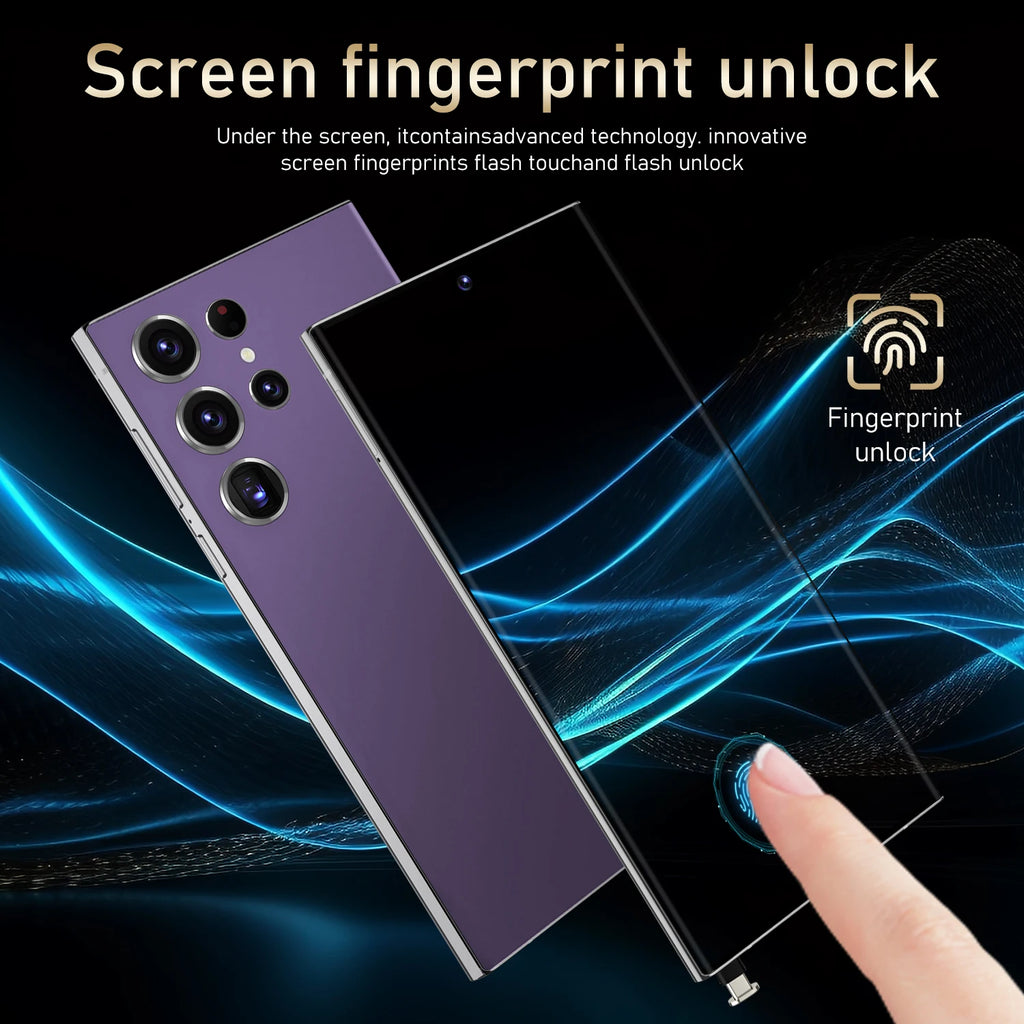 Cellphone S24 ultra 5g Smartphone Original Android Telephone S24 ultra Smartphones for 16GB+1TB 5G Mobile Phones Dual SIM