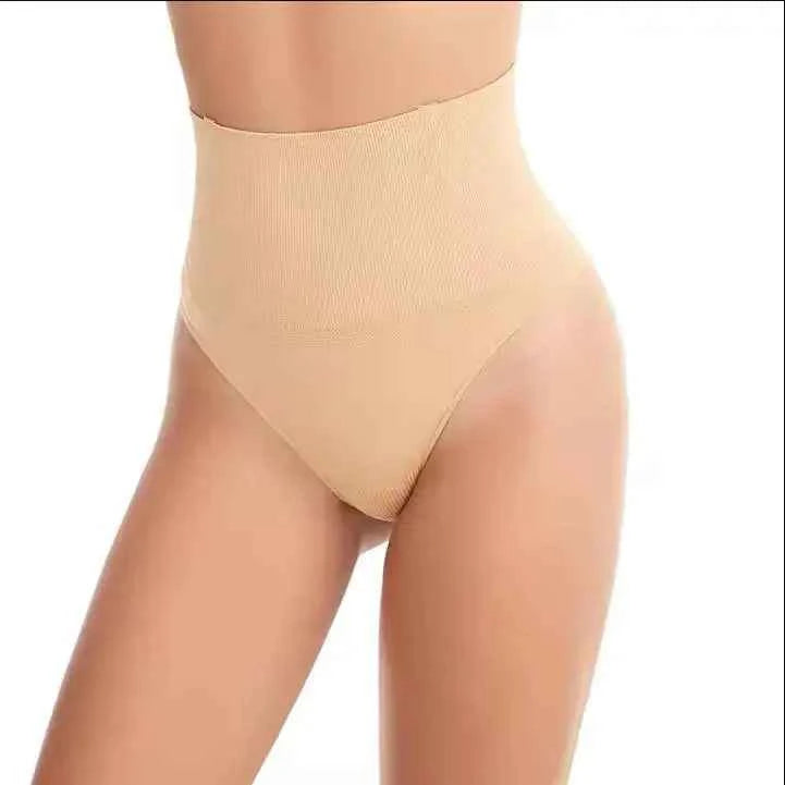Women's Minimalist Black Thong Panties Breathable Seamless Design Comfortable Everyday Wear XL Size Fashion Shaping Made China