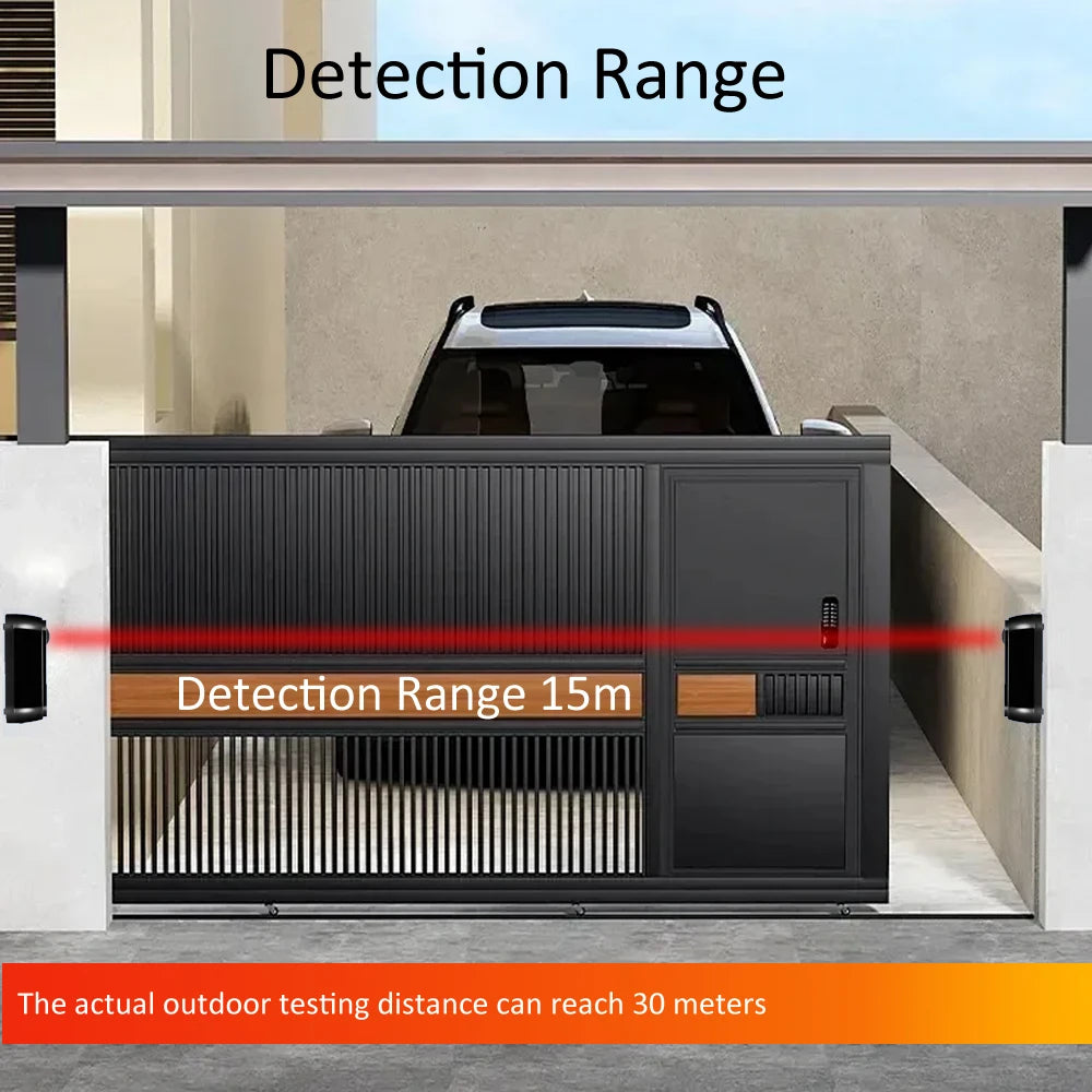 Garage Gate System Door Safety Infrared Beam Photocell Sensor