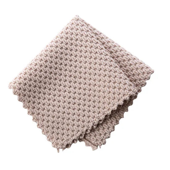 3 Color Microfiber Kitchen Cleaning Cloth – Super Absorbent Dish Rag