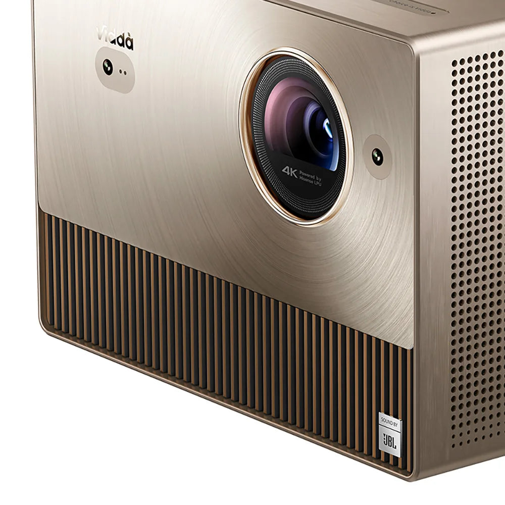 Hisense Vidda C1 Pro Projector 4K Triple LED Projector with WiFi6 Auto Focus 240 HZCinema Full 3D Projectors