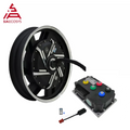 SIA 8000W V3 72V 120kph Hub Motor with ND72660 Controller 17X3.5inch Power Train Kits for New Electric Motorcycles