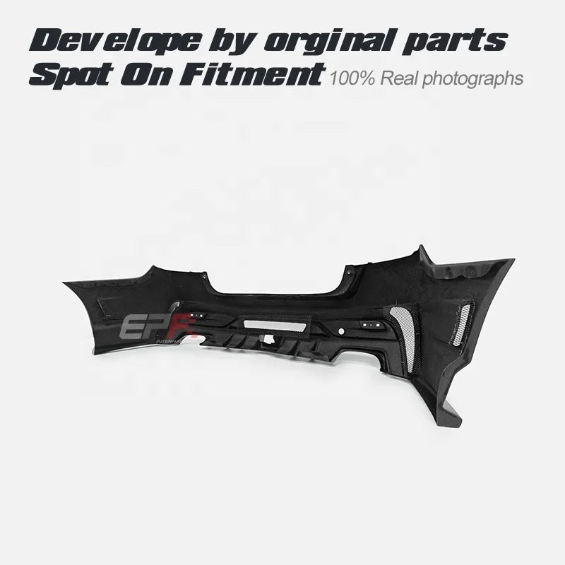 NEW EPR High Quality for Impreza VAB VAF WRX VRS Arising II Rear Bumper REAL CARBON FIRBON Upgrade Facelift Model
