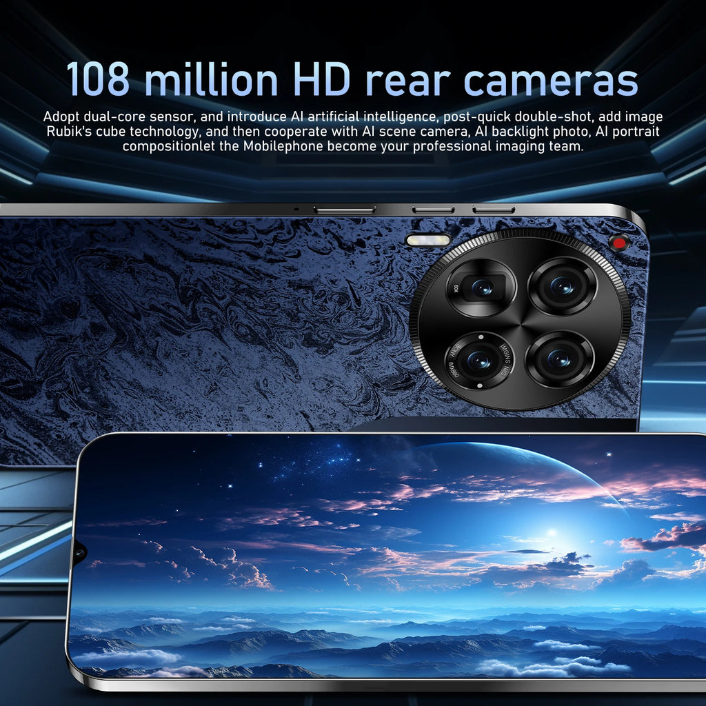 Camon 30 Pro 5G Phone 16GB RAM + 1TB Storage 6.8inch High Def 6800mAh Battery