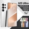 Hot Selling S25Ultra 16+1TB Qudad Core Android Phone with Face Recognition& HD Screen Cellphone Android 15 4g 5g Mobile Phones