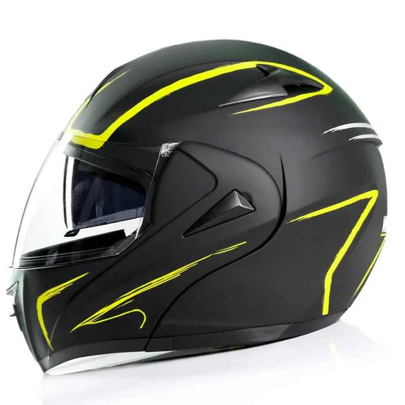 Ece DOT Flip Helmet Full Face Modular Helmet Motorcycle Casco Bicicleta Windproof Anti-fog Motorcycle Helmet Bike Motorcycle