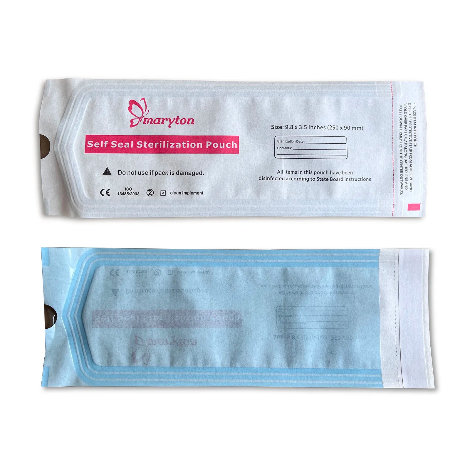 4000Pcs/Case USA Free Shipping Salon Supplies Self Sealing Sterilization Pouch for Nail Beauty Salon