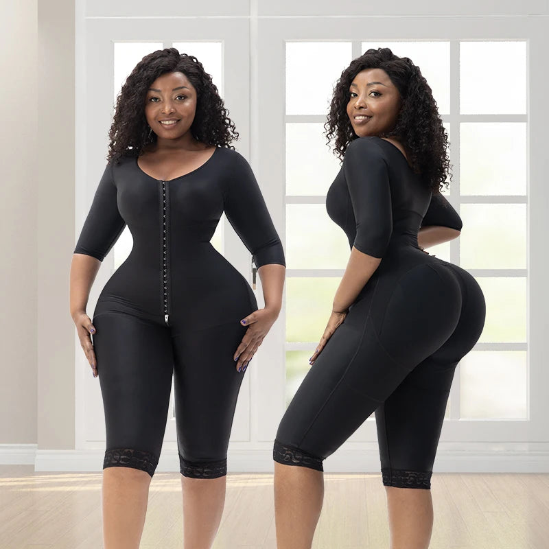 Custom Private Label  Post Op Surgery Reductoras Colombianas Faja De Mujer Bbl Shaper High Compression Garments Body Shapewear