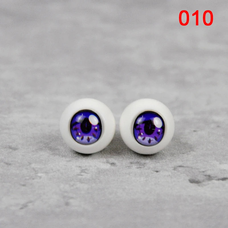 10mm BJD Eyes OB11 Dolls Eyes Toys Accessories 3D Eyes DIY Baby Doll Toy Girls Gift For 11-16cm BJD Doll