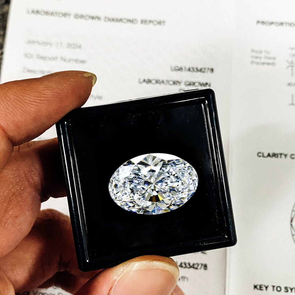 DEF VS Lab Diamond 3CARATS OVAL EMERALD PRINCESS ELONGATED CUSHION IGI Certified for Engagement Diamond Rings