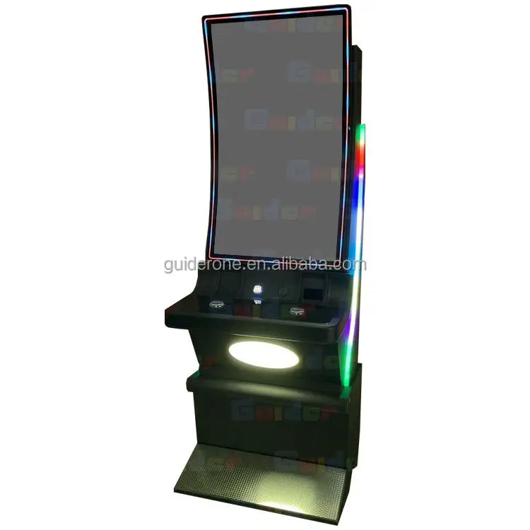 Promotion 43" Vertical/Curved LED Upright Cabinet Machine Cabinet Game Board Kit Lightning Game