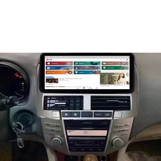 Android Car for DVD Player Navigation Multimedia Video Navi BT GPS DSP for Lexus RX300 RX330 RX350 RX400H 2003-2009 Stereo Video