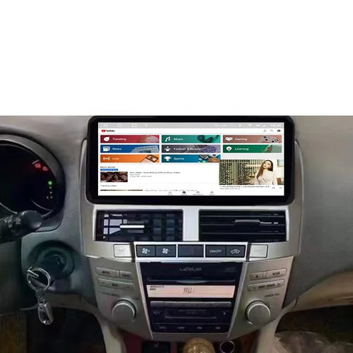 Android Car for DVD Player Navigation Multimedia Video Navi BT GPS DSP for Lexus RX300 RX330 RX350 RX400H 2003-2009 Stereo Video