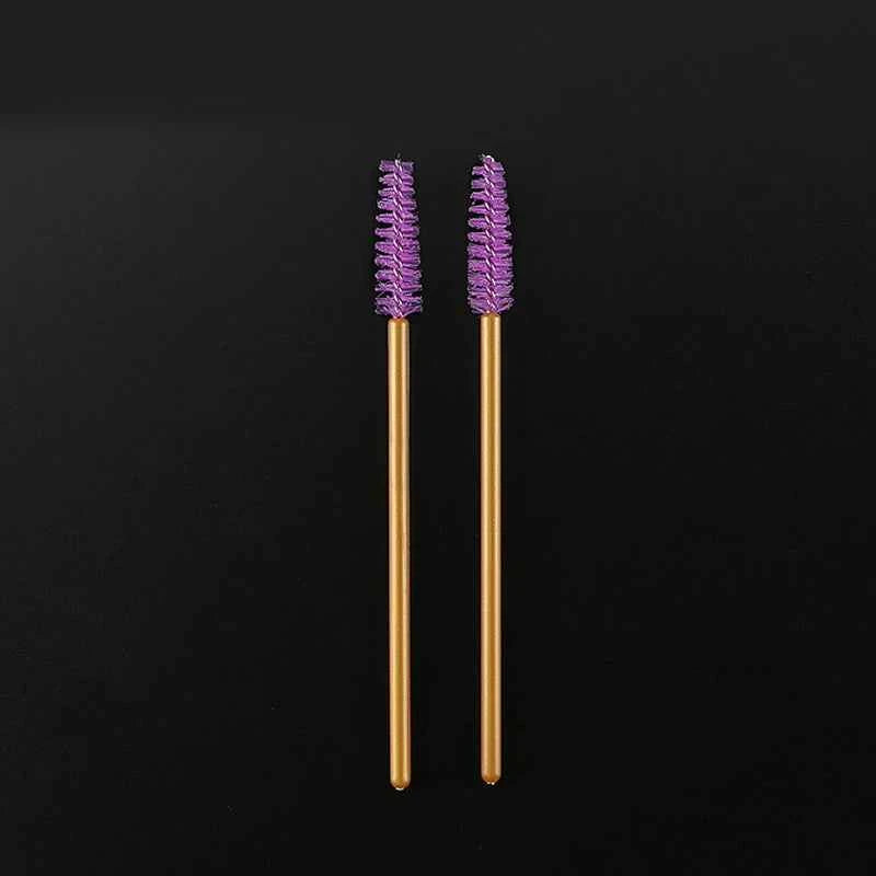 50Pcs Eyelashes Extension Disposable Makeup Eyebrow Brush Mascara Wand Applicator Eye Lashes Cosmetic Brush Set Makeup Tool