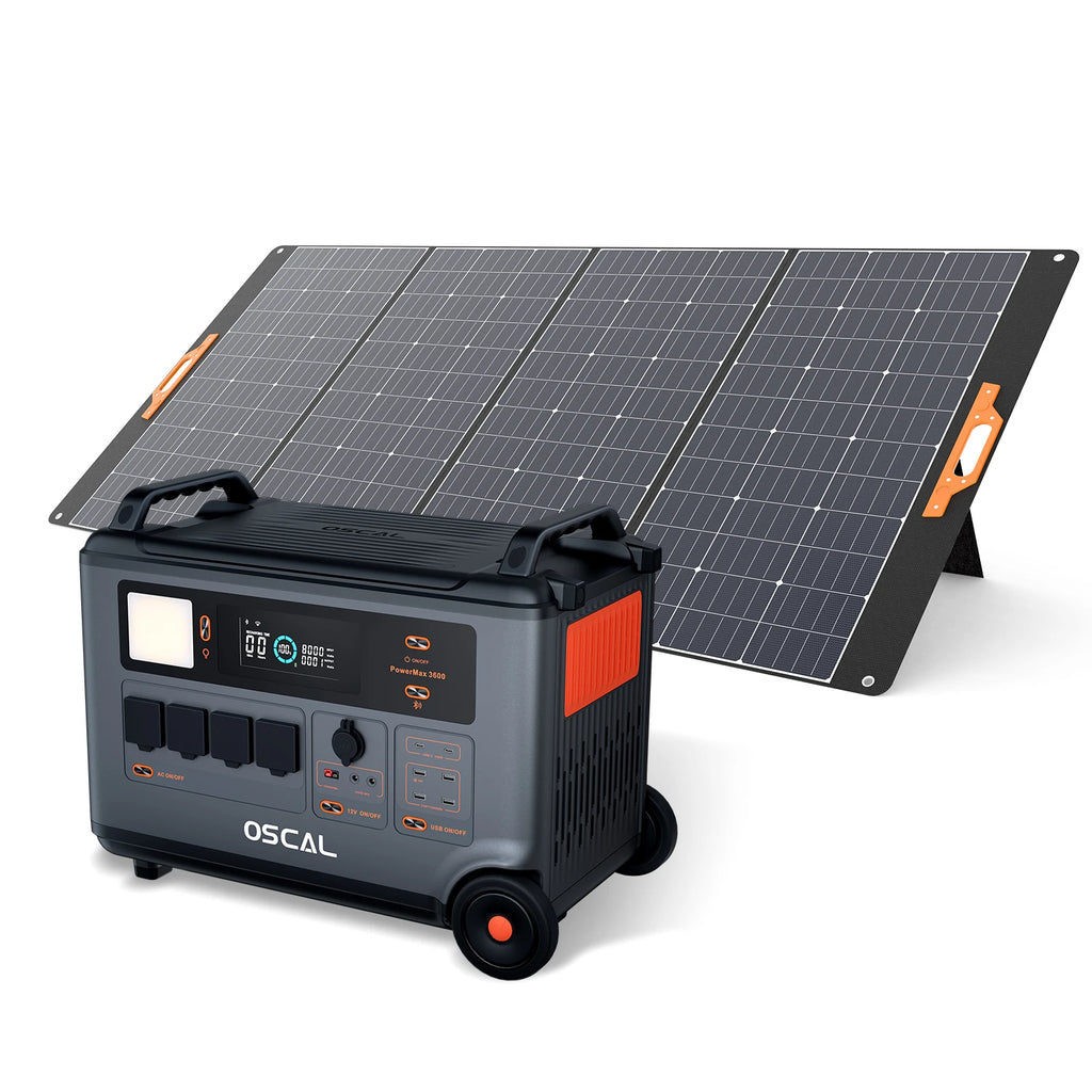Oscal PM400PRO 400W Solar Panel Portable Power 5 Warranty Years Free Shipping EU US Outdoor Camping for All  OSCAL Power Station