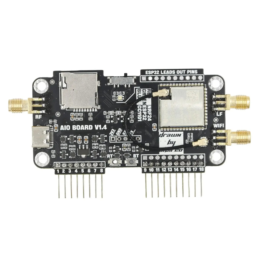 For Flipper zero WiFi 3 in 1 Multi Board NRF24+ESP32 Expansion CC1101 Flipper0 Multifunctional Modification Development Module