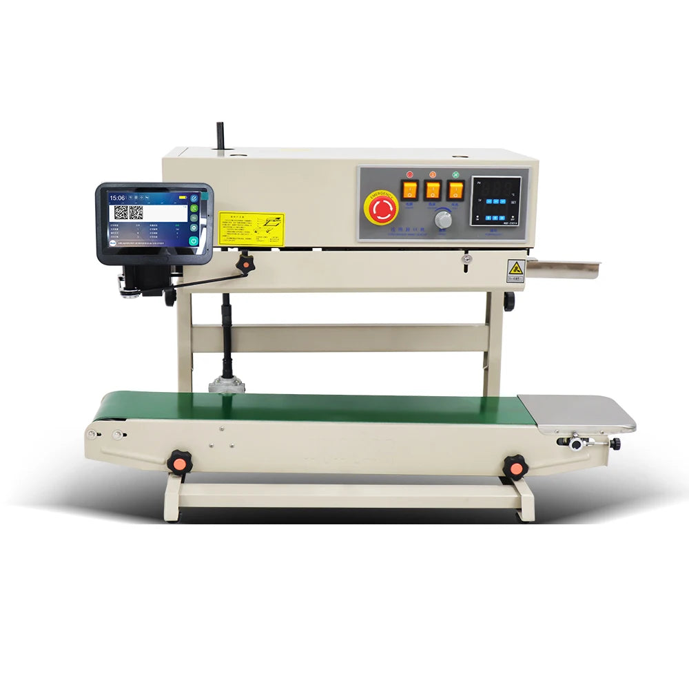 Date LOGO QR Code Inkjet Printer for FR800 FR-900 Band Sealer Aluminum Foil Bags Plastic Bags Sealing Machine