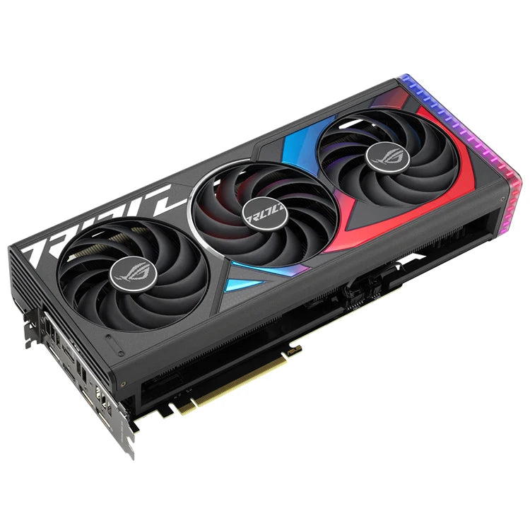 Used ROG Strix GeForce RTX 4070Ti 12GB GDDR6X OC Edition Graphics Card With 12GB GDDR6X 192-bit Memory Support OverClock