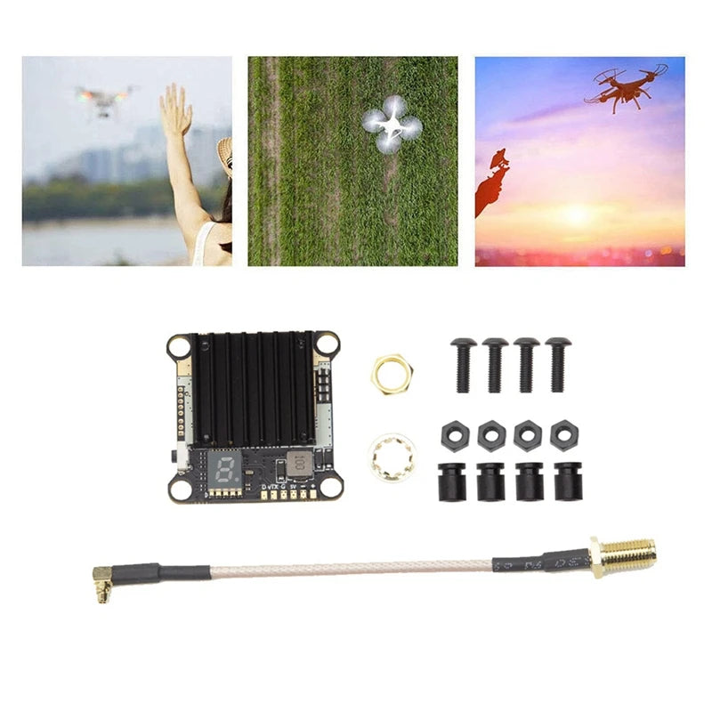 HOT SKYZONE TX2501 VTX Video Transmitter 800/1600/2500mW Adjustable Power Output Long Range for Racing Drone RC FPV Freestyle
