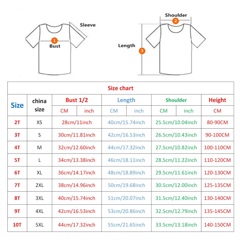 Children 67 print Clothes Kids black T Shirt For Boys Shirts baby T-shirts 6 7 summer Tops For Girl clothing boy Short Sleeve