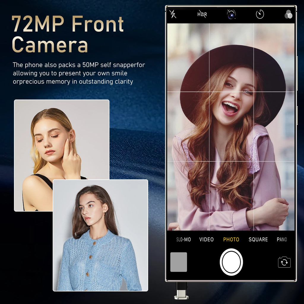 Cellphone S24 ultra 5g Smartphone Original Android Telephone S24 ultra Smartphones for 16GB+1TB 5G Mobile Phones Dual SIM