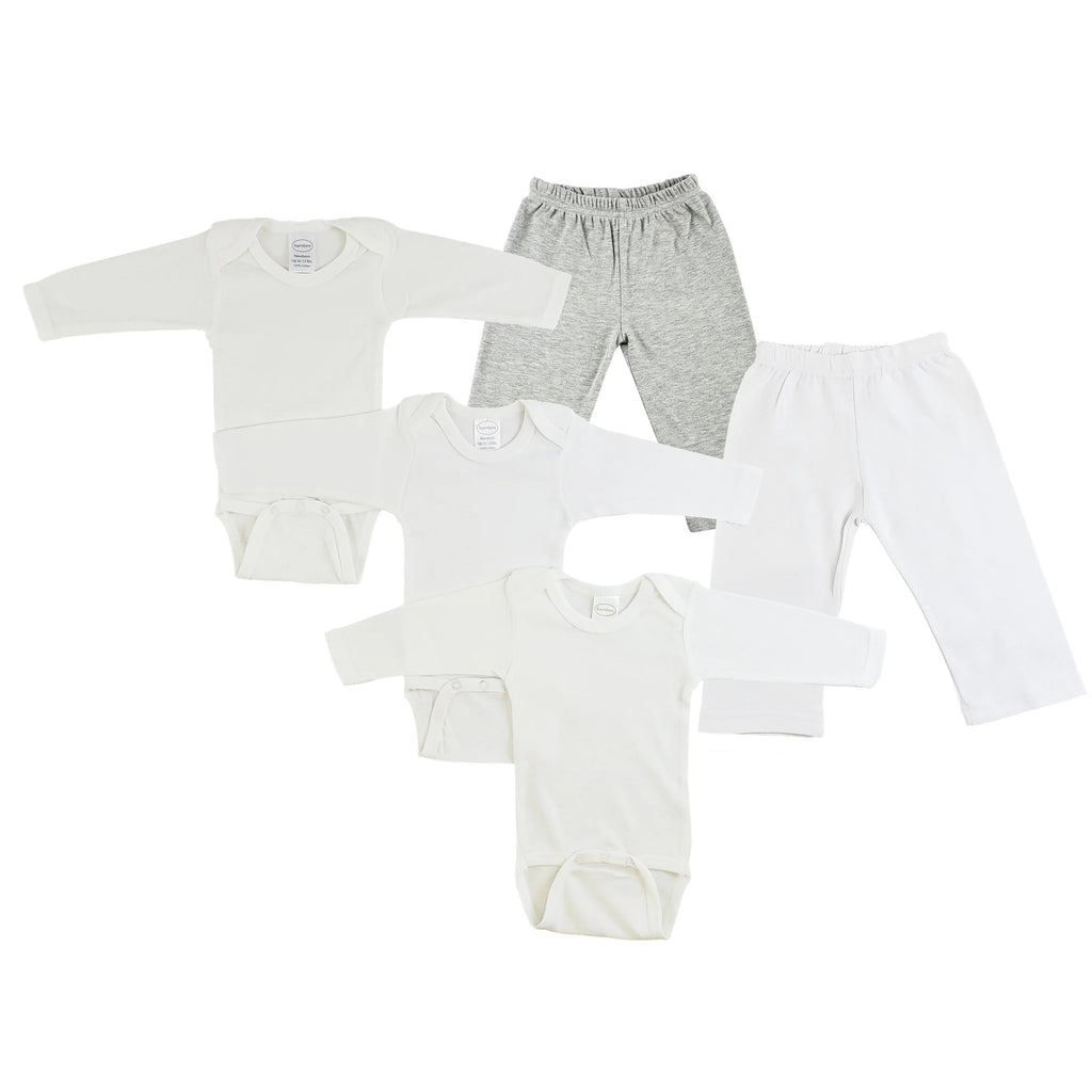 TD Bambini Infant High Quality 2pcs Set Long Sleeve for Onesies Track Sweatpants Stylish Ins Baby Clothing for 6 Months Age