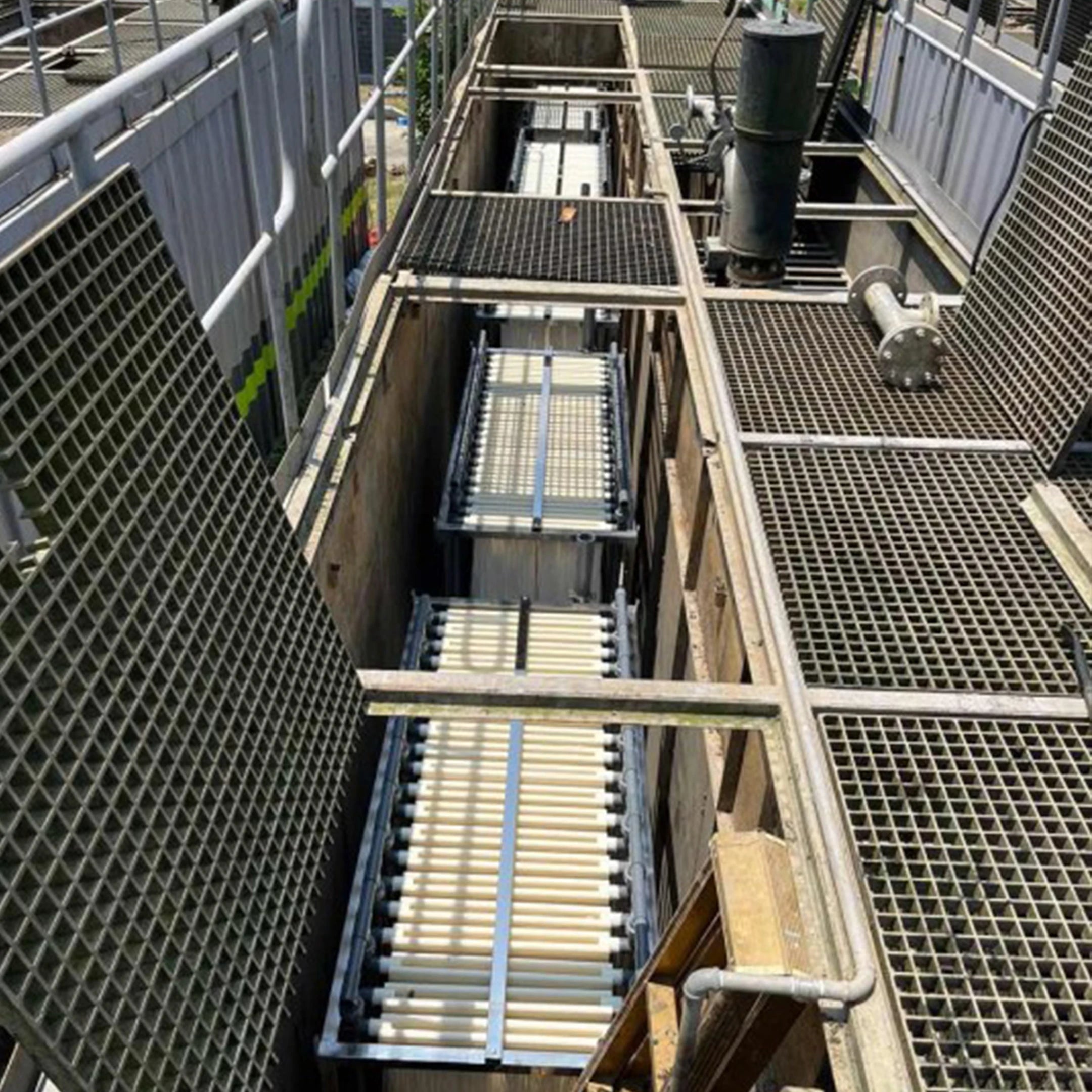 JF Pvdf Hollow Fiber Ultrafiltration Membrane Stainless Steel Uf Mbr Water Purifier Module for Sewage