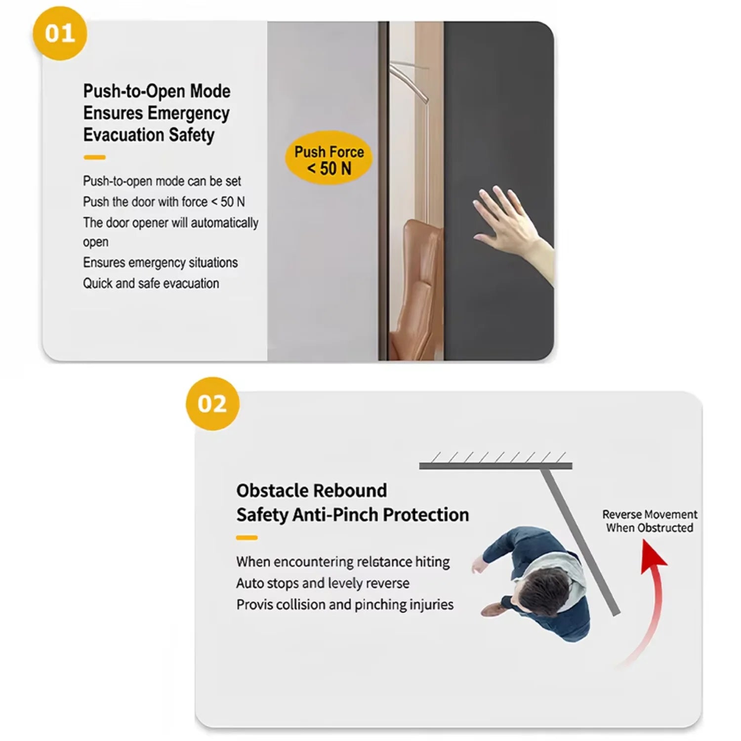 Automatic Door Opener Commercial Dc 24v Brushless Automatic Dual Swing Door Opener