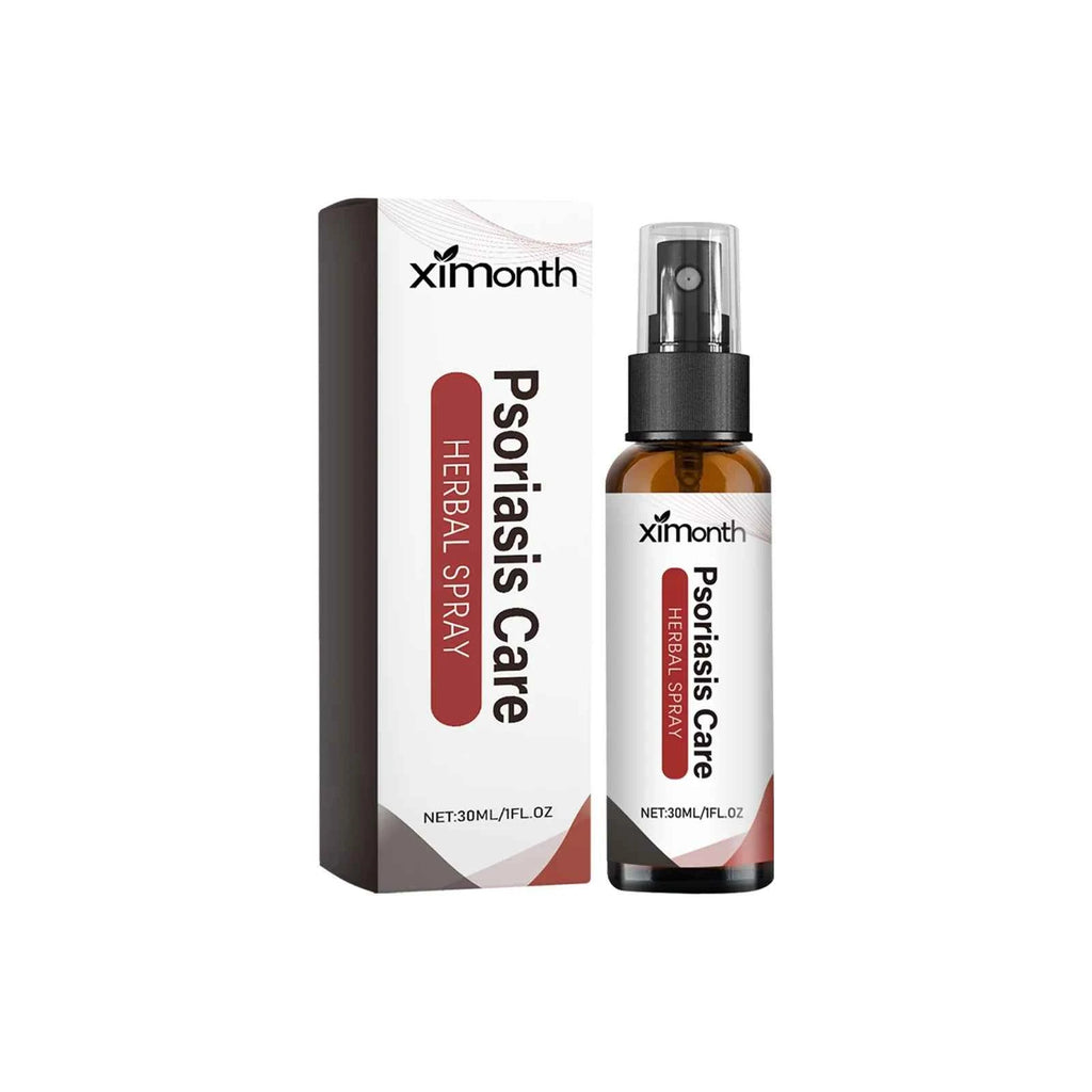 Ximonth Herbal Spray for Psoriasis Care Relieve Itchy Red Moist Skin Smooth Skin Care for Hands and Feet
