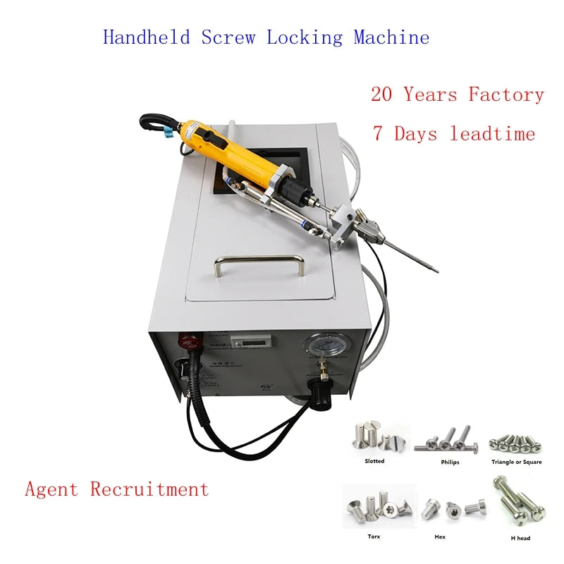 Automatic Screwdriver with Power Supply Semi Manual Automatic Screwdriver Machine with Automatic Screw Locking Machine Feeder