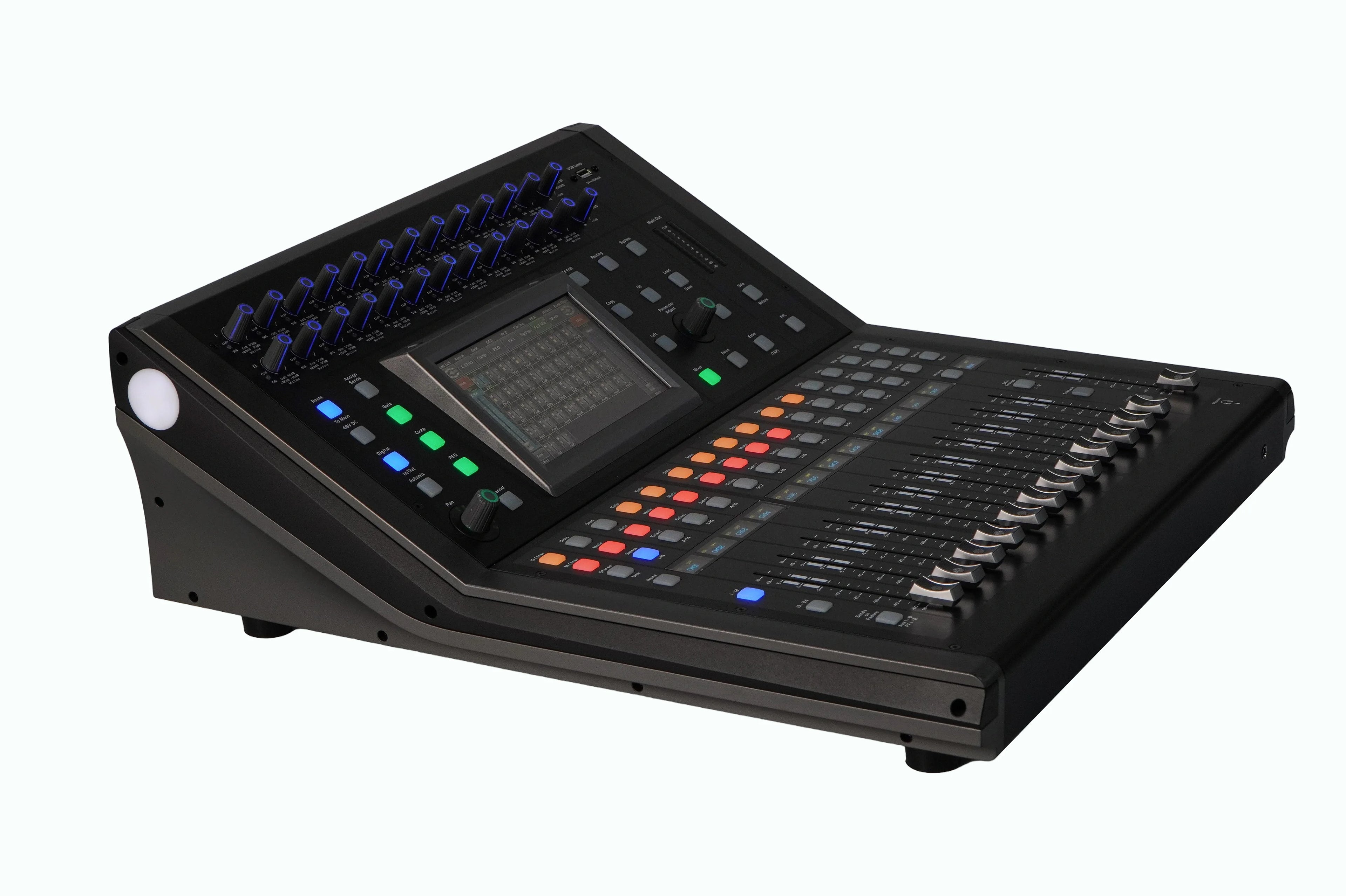 GOX-MT24 Professional Digital Audio Console Mixer  Metal Material Manufacturer-Sold Rack WIFI Recording Console