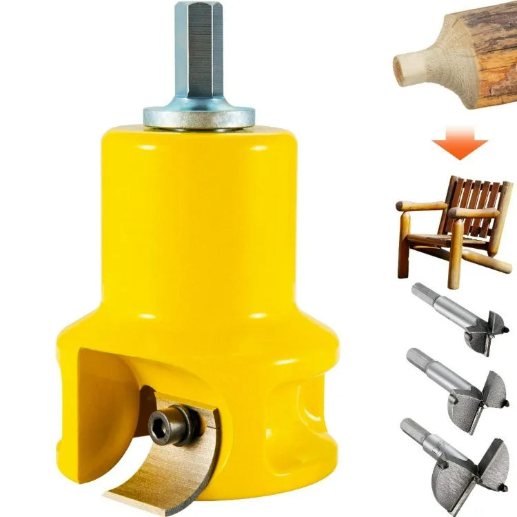 VEVOR Tenon Cutter, 1.5" / 38 mm Diameter, with Dual Curved Blades & Button Screws Home Master Kit