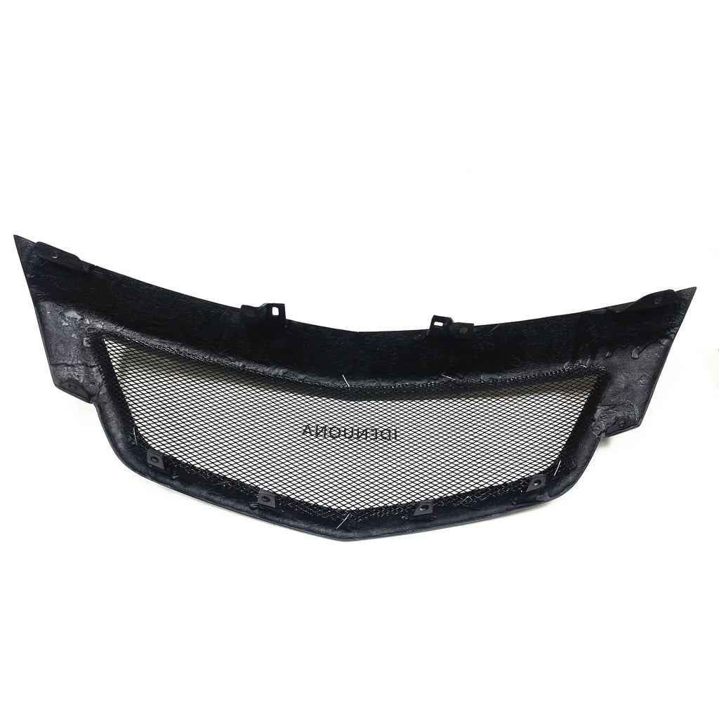 New High Quality Fiberglass Front Bumper Grille Honeycomb for Acura TL 2012-2014 Matte Black