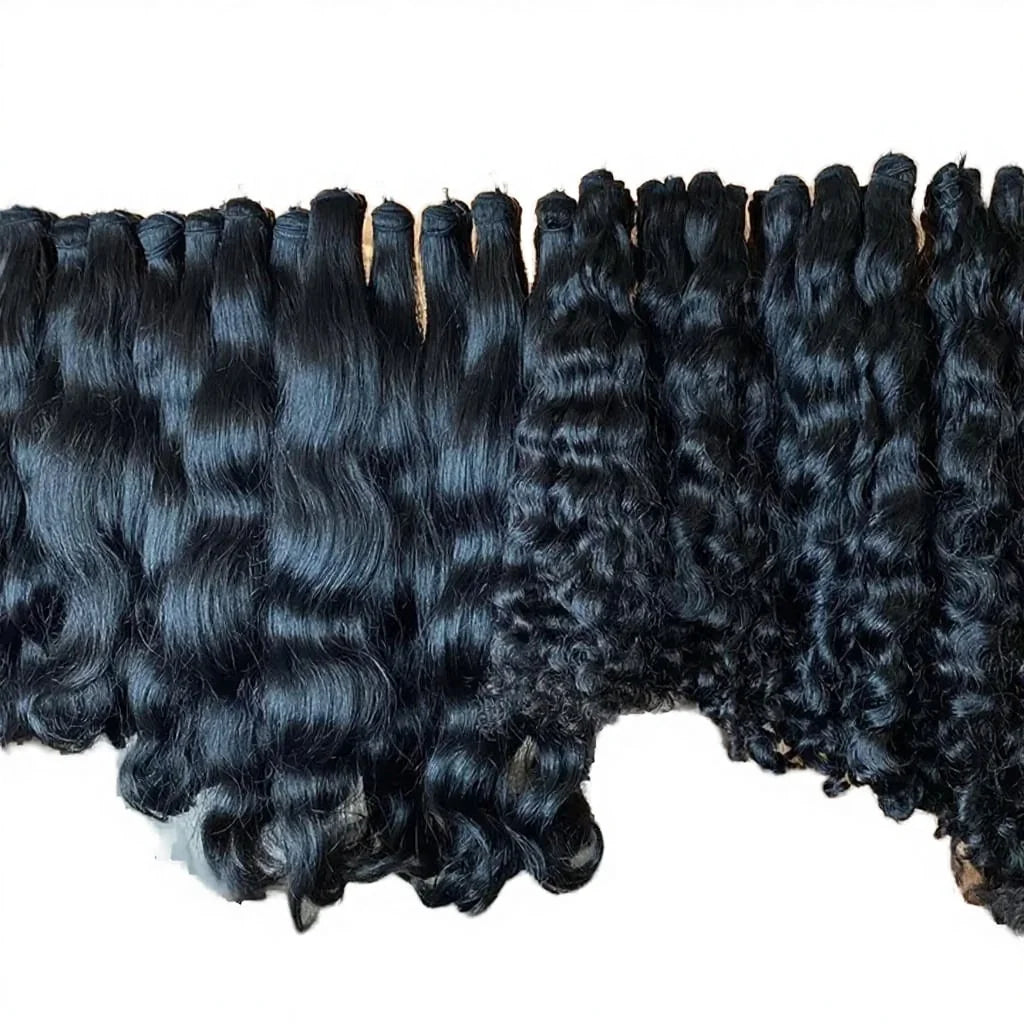 100% Unprocessed Cuticle Aligned Raw Virgin Remy Hair Closures 4X4-7X7 South Indian Temple 12a Grade