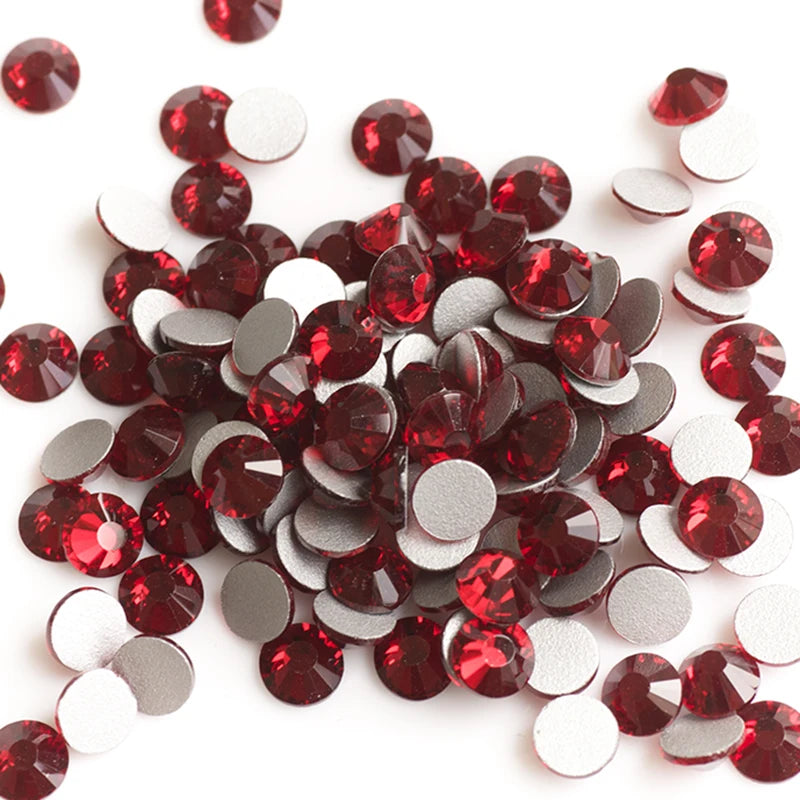 YANRUO 2058NOHF Flatback All Sizes Crystal Rhinestones Stones Nail Clothes for Needlework DIY Crafts Decor Gems