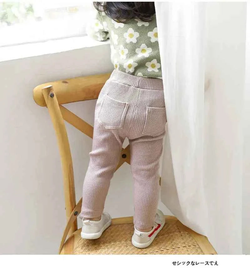 Children Pants Cotton Spring Autumn Kids Baby Leggings Fashion Trousers Girls Boys Pants