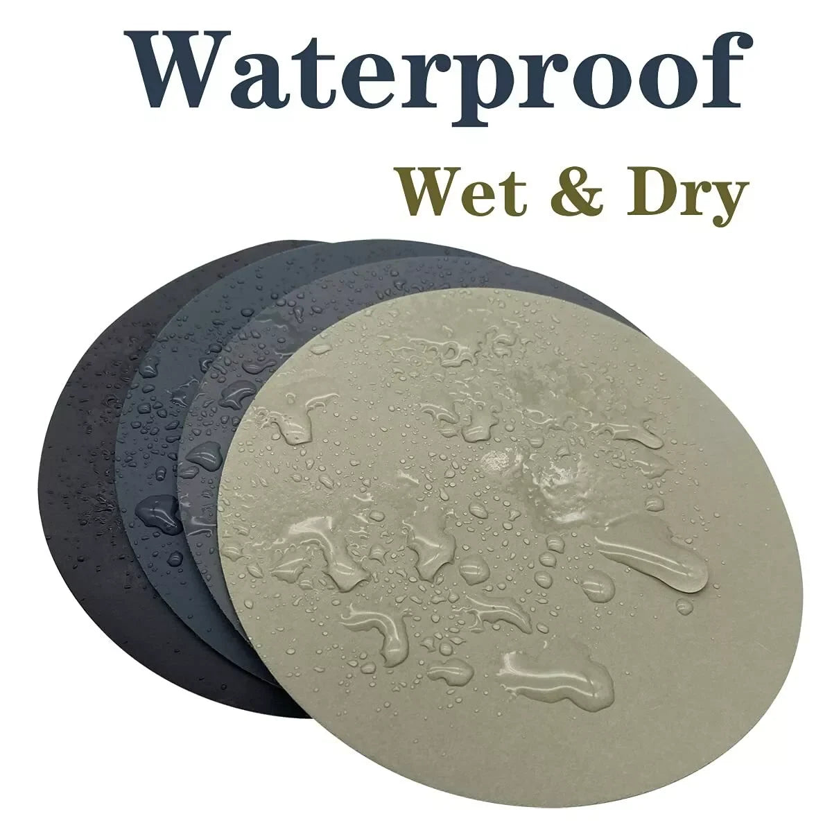 USA Local Stock 20PCS 6Inch Wet and Dry Sandpaper 600-10000 Grit Silicon Carbide Hook and Loop Sanding Discs