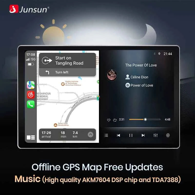 EU Stock Junsun X7 MAX for Kia Sorento 2 XM 2009 - 2012 2K HD Screen Wireless CarPlay Auto Car Radio Multimedia Autoradio