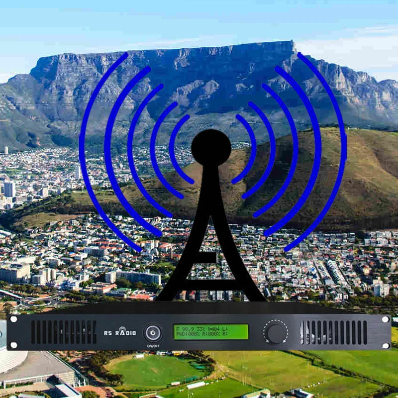 Free Shipping 50W Fm Broadcast Transmitter for Radio Station