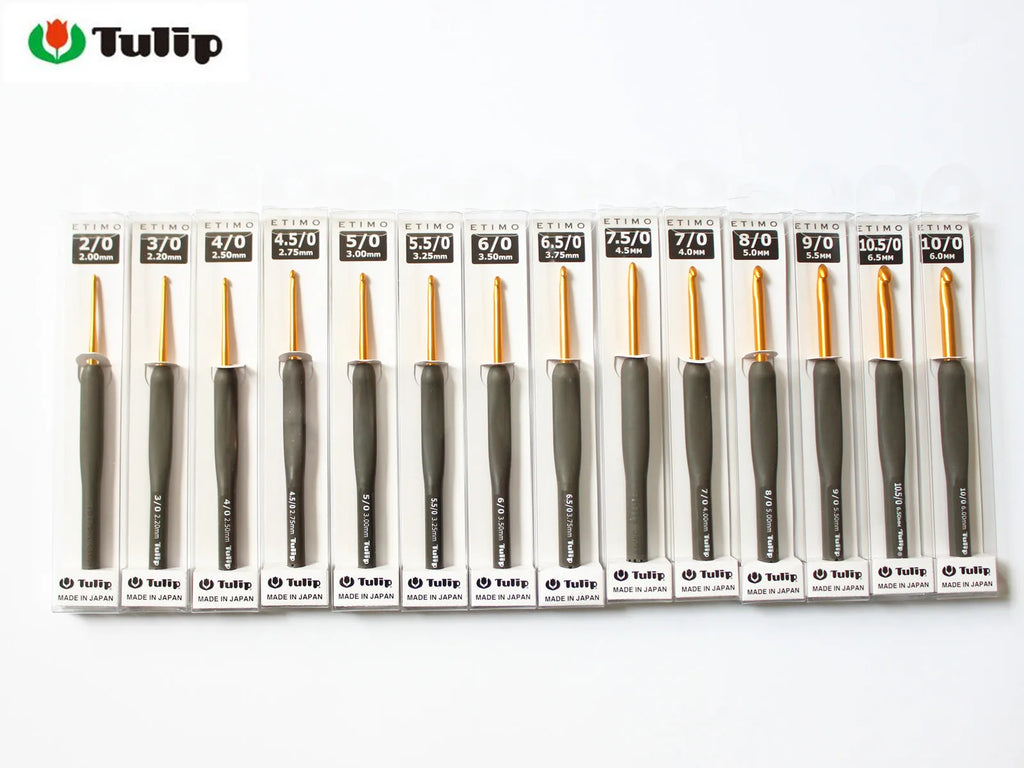 1Piece Tulip Etimo Crochet Hooks Tulip Crochet Needles Knitting Hooks Sweater Yarn Crochet From Japan