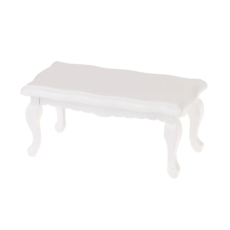 Dollhouse Miniature Furniture  Teatable Coffee Table Doll House Decor Dolls Simulation Home Toy Kid Gift