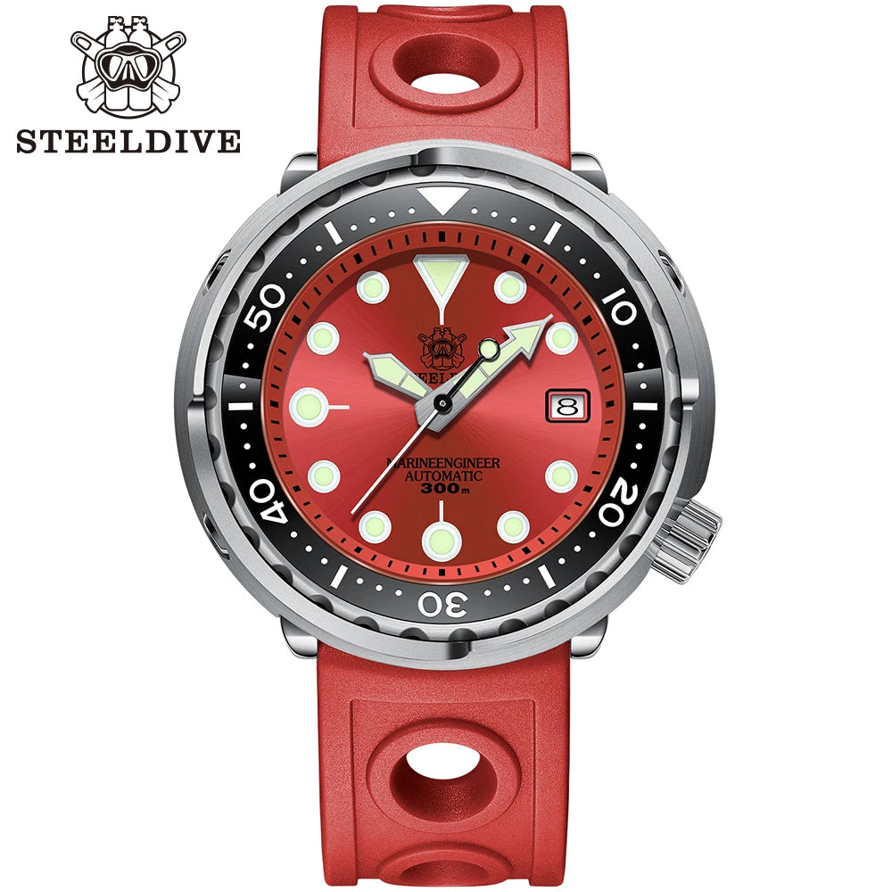 Blue Dial SD1975 Stainless Steel 30ATM Waterproof High Quality Japan NH35 Mechanical Ceramic Bezel Dver Watches for Men