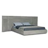 180*200 Soft Cloth Queen Size Bed Italian Minimalist Design Modern Style Headboard Customizable Color Luxury Bedroom Furniture