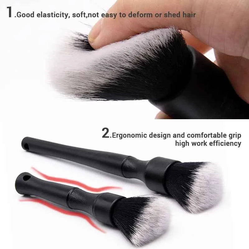 Car Wash Car Detailing Brush Car Dashboard Cleaning Tools Air Outlet Cleaning Brushes for Auto Interior Cleaning Accessories