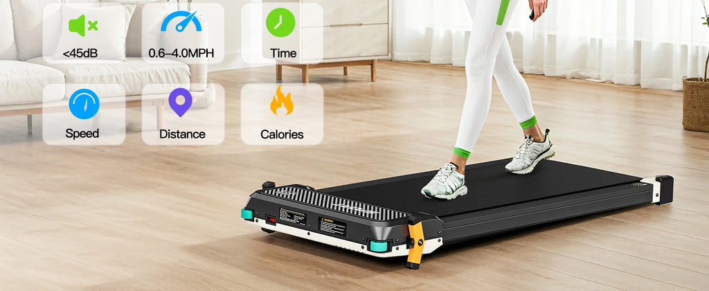EU Stock Foldable Electric Treadmill for Home Use New Design Under Desk Walking Pad with Manual Incline Dropshipping Cheap