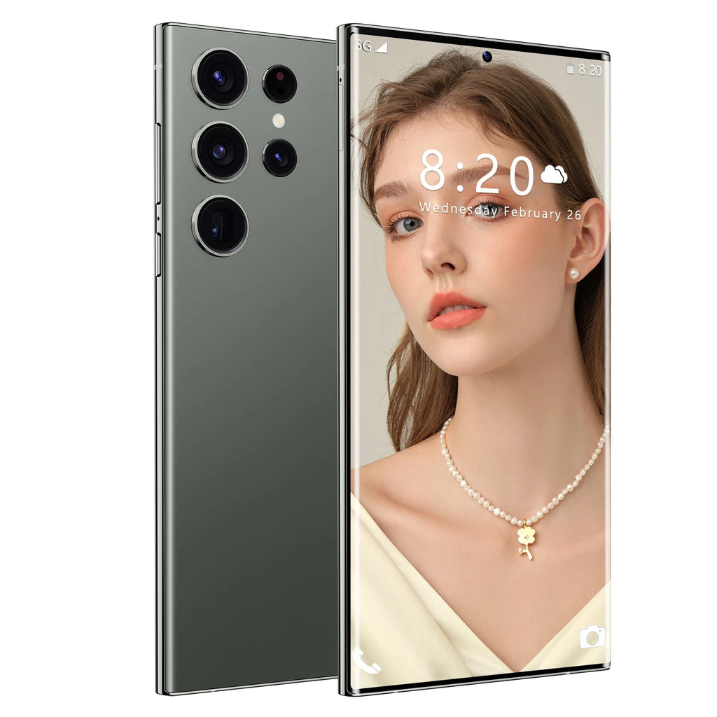 S23 Ultra Original 7.3 Inch Full Screen Deca Core 16GB+1TB Android 13 5G LTE Unlocked Smartphone 108MP Rear Camera New