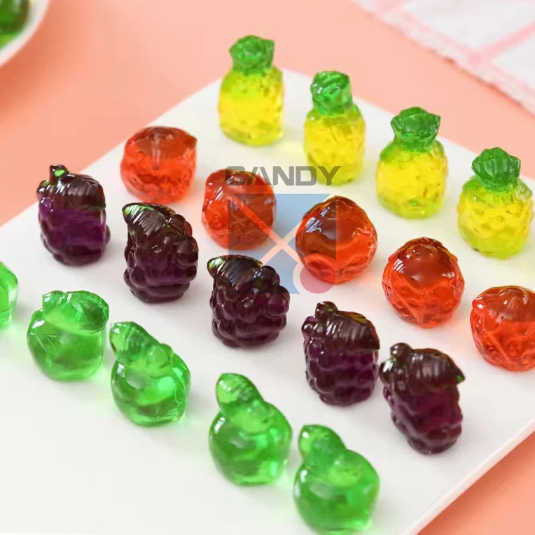 Manufacturer's New Long-History Candy Machine Gummy Bear Jelly Candy Making Equipment for Food Factory Lollipop Toffee Apparatus