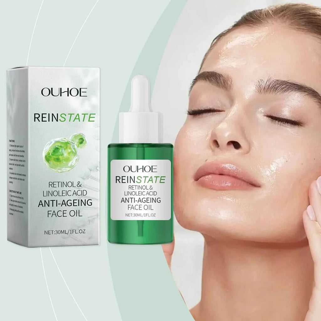 OUHOE Retinol Essence Oil Nourishing Elastic Hydrating Moisturizer for Acne Skin Facial Care Essence Oil