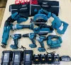 EKIIV Wholesale 6-in-1 Power Tools Combo Kit Multi-Function Drill Cordless Nail Gun Sander Customizable OEM Support